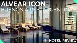 ALVEAR ICON Hotel Buenos Aires Argentina【4K Tour amp Review】CLASSY 5Star Hotel [upl. by Eirellav347]