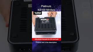 Platiinum KS100 Karaoke Minibox applianceph karaoke [upl. by Enelie468]