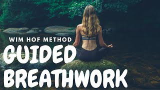 GUIDED BREATHING EXERCISE  WIM HOF BREATHING TECHNIQUE  MEDITATION BREATHING EXERCISES [upl. by Lowis]