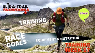 Week 17 of my training for the 55km 3300m elevation Ultra Trail Snowdonia by UTMB in May 2024 [upl. by Beitris]