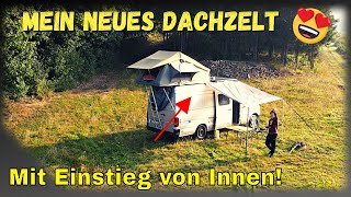 Geniale Dachzelt Lösung für KASTENWAGEN  Gordigear 140 Plus [upl. by Eimirej607]