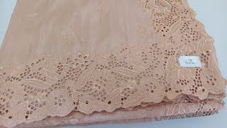 Cutwork sarees  Price 2200All over India Free shipping [upl. by Ecirtnahc]