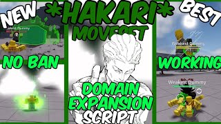 NEW🟢💪Roblox tsb script  Hakari moveset script  Domain expansion Custom SFX amp VFX green energy🟩 [upl. by Eellek661]