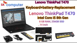 lenovo thinkpad t470 KeyboardbatteryReplacement ThinkPad T470  T480 Laptop [upl. by Hultgren714]