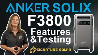 Anker SOLIX F3800 Portable Power Station  Complete Overview and RealWorld Testing [upl. by Lavery]