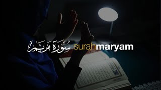 Surah Maryam Full Merdu Beautiful Quran Recitation  Tadabbur Daily [upl. by Schindler518]