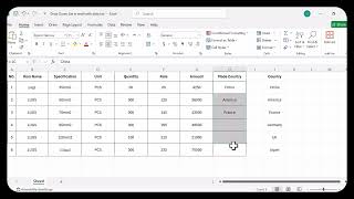 quotDrop Down List in Excel A Beginners Guide to Data Validationquot [upl. by Adoree476]