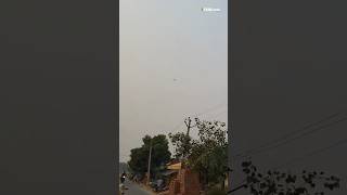 IAF MiG29 Fighter Jet Crashed 🤯 indianairforce crash [upl. by Herrick803]