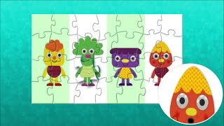 This Is A Happy Face Noodle amp Pals Super Simple Songs Puzzle UAH [upl. by Petronia292]