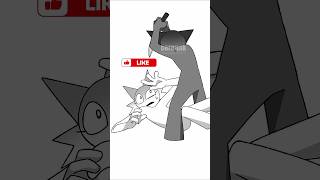 Madness Gray x Wenda incredibox sprunki animation art shorts [upl. by Annahs]