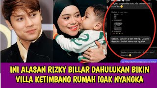 INI ALASAN RIZKY BILLAR DAHULUKAN BIKIN VILLA KETIMBANG RUMAH GAK NYANGKA [upl. by Ruthy]