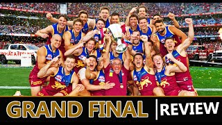 2024 AFL GRAND FINAL REVIEW BRISBANE LIONS ARE PREMIERS [upl. by Atekehs]