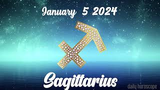 ❎ HOROSCOPE FOR TODAY ❎ SAGITTARIUS DAILY HOROSCOPE TODAY January 5 2024 ❎ horoscope tarot [upl. by Percy874]