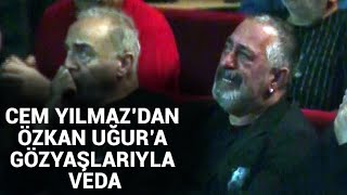 NTV Özkan Uğura veda Cem Yılmazın gözyaşları [upl. by Norraj]