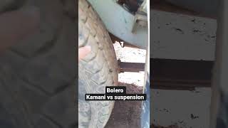 mahindra bolero leaf spring vs suspension shorts sudhakardwivedi [upl. by Eizeerb]