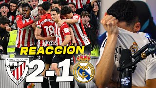 REACCIONES DE UN HINCHA al Athletic Club vs Real Madrid 21 MBAPPÉ FALLO PENALTI  ByDiegoX10 [upl. by Eneja870]