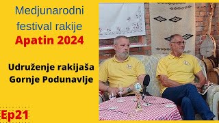 Rakijski festival Apatin  najbrojnije ocenjivanje rakije u Srbiji Udruženje i rakijske radionice [upl. by Uolymme]