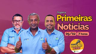 Primeiras Notícias 09022024  Diamantina FM  Ao Vivo 🎙️ DiamantinaFM95 Itaberaba [upl. by Nanci]