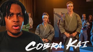 Cobra Kai Season 6 Part 2 Iron Dragons vs Cobra Kai Official Clip REACTION [upl. by Cornwall994]