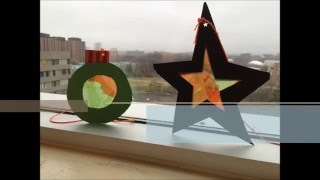 Crafts for Kids Stained Glass Ornament [upl. by Colette]