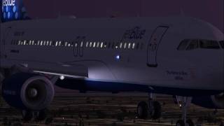 JetBlue landing at Orlando  FSX [upl. by Eelinnej]