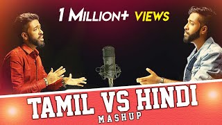 Tamil vs Hindi Mashup Battle  Epic Musical FaceOff [upl. by Auqenahs]