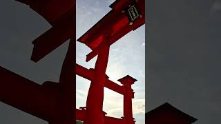 Capturing Miyajimas Iconic Floating Torii Gate in 30 Seconds ⛩️🌊 japantravel [upl. by Jezabel351]