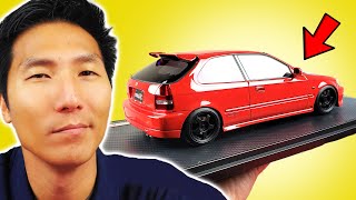 Ignition Model 118 Honda Civic EK9 TypeR Resin Model Car Review [upl. by Sophy694]