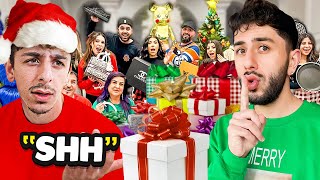 Behind The Scenes of FaZe Rug’s CHRISTMAS GIFTS OPENING Secret Footage [upl. by Atsirhcal905]