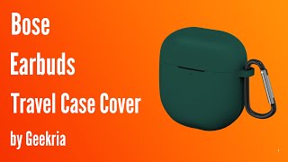 Bose OnEar Headphones Travel Case Soft Shell Headset Carrying Case  Geekria [upl. by Anama54]