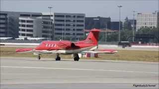 AampC Big Sky Aviation Learjet 35 N452DA takeoff at San Jose International [upl. by Ardna]