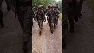 4 mile march the guards with Para who will survive [upl. by Joacima]