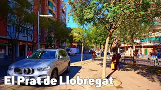 El Prat de Llobregat  An Hours Walk Through Its Streets  4K [upl. by Lyn111]