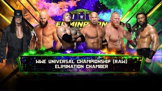 FULL MATCH  GOLDBERG ROMAN REIGNS BROCK LESNAR THE ROCK BRAUN STROWMAN [upl. by Christie767]