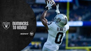 Los Números que Debes Saber para el RaidersChiefs Semana 8 Los Raiders [upl. by Ames668]