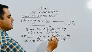 Exam based questions tense [upl. by Eibloc]