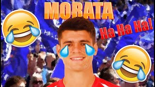 Alvaro MORATAahahaha 😂😂 Morata Misses FAILS with memes and more [upl. by Clellan]