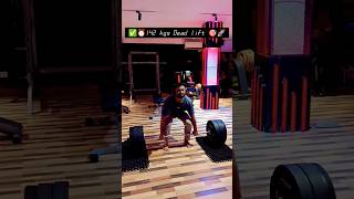 142 KG stiff leg Deadlift 3 clean reps 💪💯 [upl. by Yorgen]