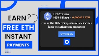 Free Ethereum Site  How To Earn Free Eth In 2022 Instant PAYMENTS [upl. by Aivax556]