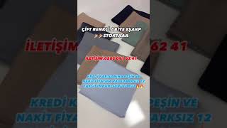 ÇİFT RENKLİ ABİYE EŞARP VID 20240930 WA0025 [upl. by Elleirbag]