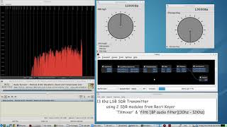 Raspberry PI 4  13Khz VLF RF SDR Receiver  VLF over WiFi using a 5G Router LIVE demo with bcm2835 [upl. by Guthrey]