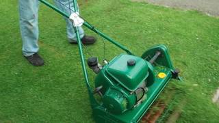 £099p Ransomes mower working well [upl. by Aerdma491]