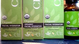 California Pure Naturals Organic Facial Hydrator REVIEW [upl. by Flaherty]