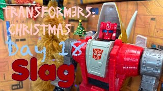 Transformers Christmas 🎄 Day 18 with Slag Stop Motion [upl. by Arlie504]