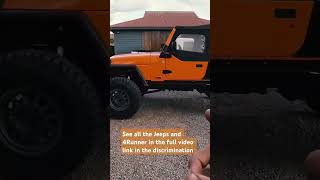 Will the orange LJ or Grey 4Runner do it better 4runner jeepwave [upl. by Mayeda]