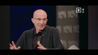 excerpt from Yuval Noah Harari author and historian discussing AI and near term future possibility [upl. by Bank]