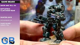 Miniature Showcase 2 Battletech Clan Ghost Bear [upl. by Anig]