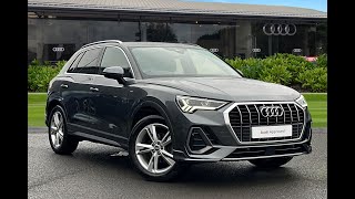 Audi Q3 S line 35 TFSI S tronic  Carlisle Audi [upl. by Annai]