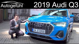 Allnew Audi Q3 REVIEW premiere 2019 Exterior Interior  Autogefühl [upl. by Etteloc]