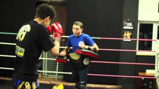 Luciano Mendola and Aminullah Rahman doing pads [upl. by Norwood]